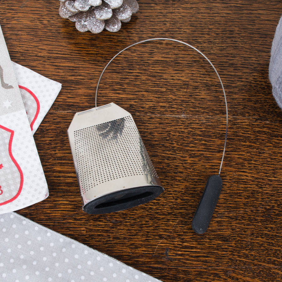 tea bag shape loose tea infuser by dibor
