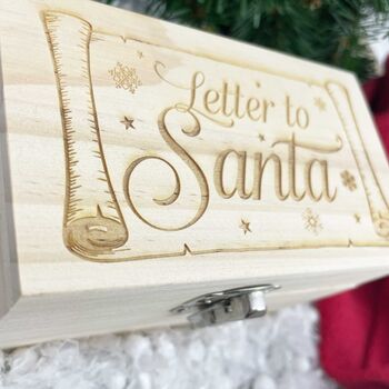 Scroll Letter To Santa Christmas Eve Tradition Box, 3 of 5