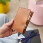 Personalised Leather Golf Score Card Holder With Pencil, thumbnail 5 of 5