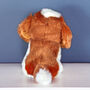 Mini King Charles Dog Soft Toy With Personalised Case, thumbnail 2 of 5