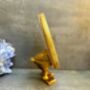 Gold Duck Leg Tabletop Mirror Round Vanity Accent Decor, thumbnail 3 of 8