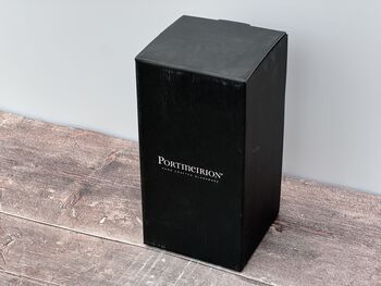 Clear Barrel Vase With Sparkle, 5 of 5