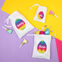Personalised Bright Rainbow Pride Gift Bag, thumbnail 4 of 4