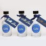 Miniature Gin Personalised Wedding Favours In Navy, thumbnail 1 of 3