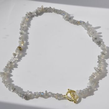 Healing Crystal Chip Necklace Gift For Her, 7 of 12