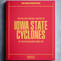 Iowa State Cyclones College Football Personalised Newspaper History Book, thumbnail 1 of 7