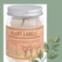 Wooden Plant Labels In A Jar, thumbnail 4 of 5