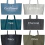 Personalised Real Leather Tote Bag, thumbnail 10 of 12