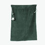 Large Santa Sack In Forest Green Or Red, thumbnail 2 of 3