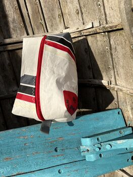 Large Recycled Sailcloth Wash Bag, 6 of 9