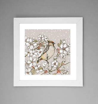 'Waxwing' Print, 2 of 3