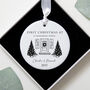 Personalised New Home First Christmas Ceramic Decoration, thumbnail 3 of 4