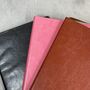 Personalised Leather Notebook A5 Lined, thumbnail 5 of 6