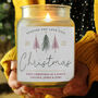 Personalised Sending You Love Christmas Jar Candle, thumbnail 2 of 5