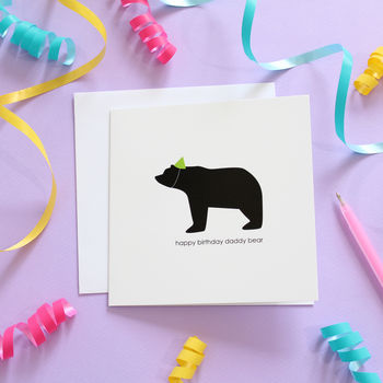 Happy Birthday Daddy Bear Card, 2 of 10