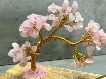 Yoga Figurine With Quartz Gem Tree Yoga Gift Ornament Gift Namaste, 6 of 8