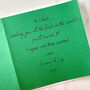 Personalised Good Luck Card, thumbnail 4 of 4