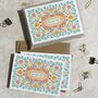 Folk Style Folded Thank You Cards And Envelopes, thumbnail 4 of 8