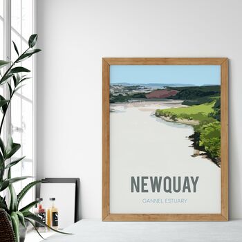 The Gannel Estuary, Newquay Fine Art Print, 2 of 8