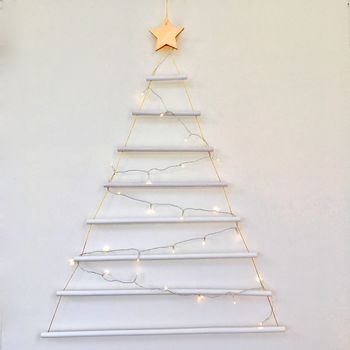 Wooden Hanging Christmas Tree, 3 of 5