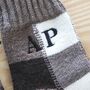 Mens Wool Beanie Hat Personalised Bed Socks Gift Set, thumbnail 4 of 8