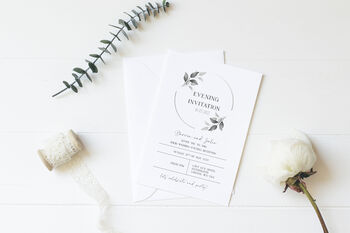 Love This Wedding Invitations Set Of 10 With Envelopes, 4 of 5