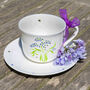 Bluebell Bone China Breakfast Cup And Saucer, thumbnail 1 of 2