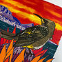 Cape Town Table Mountain And Sugarbird Art Print, thumbnail 8 of 9