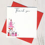 Box Of Christmas Tree Thank You Cards, thumbnail 2 of 2