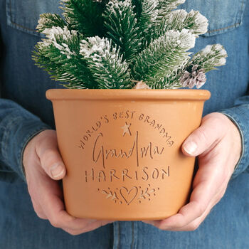 Personalised Handwritten Gardeners Pot, 6 of 10