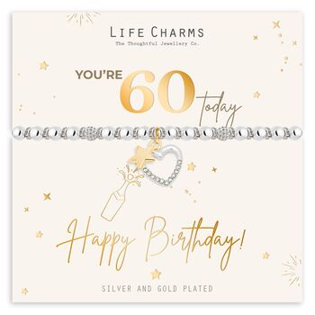 Happy 60th Birthday Bracelet Gift, 3 of 5