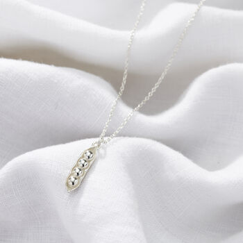 Pea Pod Charm Necklace, 5 of 8