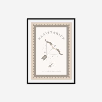 Children's Sagittarius Zodiac Print, 5 of 8