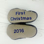 Personalised Constellation Baby Shoes, thumbnail 4 of 7