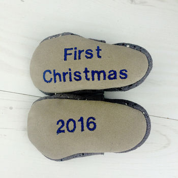 Personalised Constellation Baby Shoes, 4 of 7