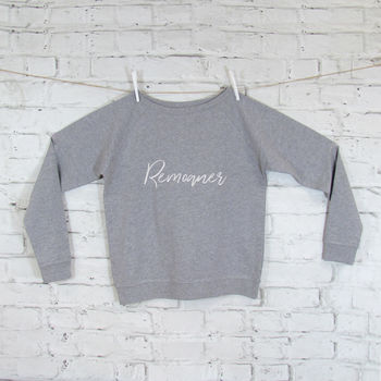 Remoaner Slogan Sweatshirt, 2 of 3