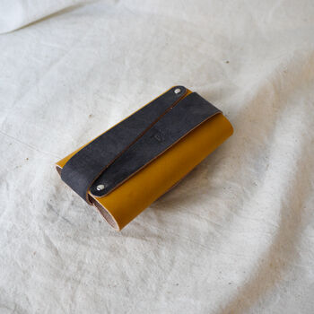 Custom Colour Leather Business Card Holder, 9 of 10