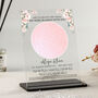 Personalised Islamic Baby Star Map Acrylic Plaque, thumbnail 1 of 2