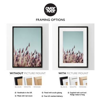 Personalised Wedding Photos And Text Art Print, 3 of 12