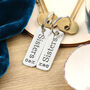 Sisters Gift Pair Of Matching Personalised Keyrings, thumbnail 3 of 5