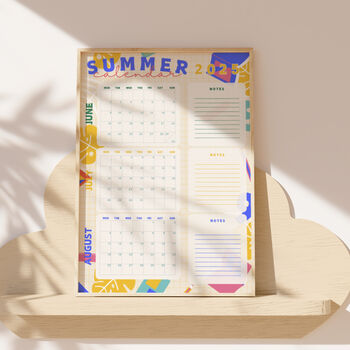Summer Holiday Wall Planner 2025, Summer Bucket List, 7 of 9