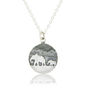 Silver Mother And Daughter Elephant Necklace Set, thumbnail 4 of 4
