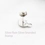 Sterling Silver Walrus And Manatee Mismatched Stud Earrings, thumbnail 6 of 11