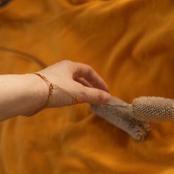 18k Gold Knot Bracelet – Meaningful Couples Jewellery, 6 of 10