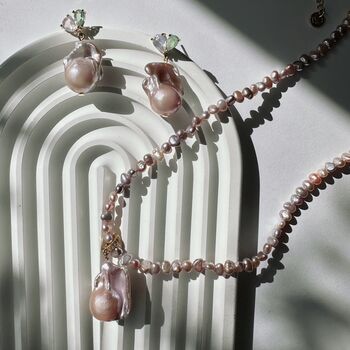 Petite Pearl Hues Necklace, 6 of 7