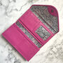 Women's Pink Leather Purse, thumbnail 2 of 3