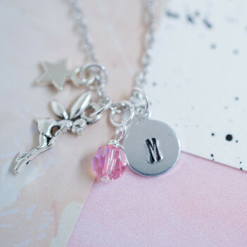 Personalised Fairy Charm Necklace, 3 of 4