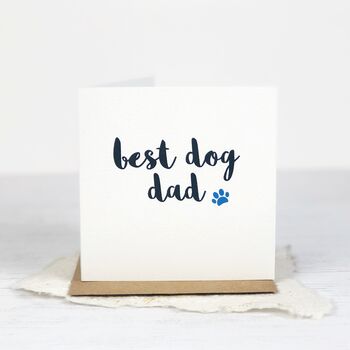 Best Dog Dad Card, 2 of 2