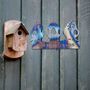 Rusted Metal Personalised Welcome Sign Metal Garden Art, thumbnail 5 of 10