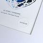Diamond 60 Year Anniversary Personalised Papercut Print, thumbnail 3 of 4